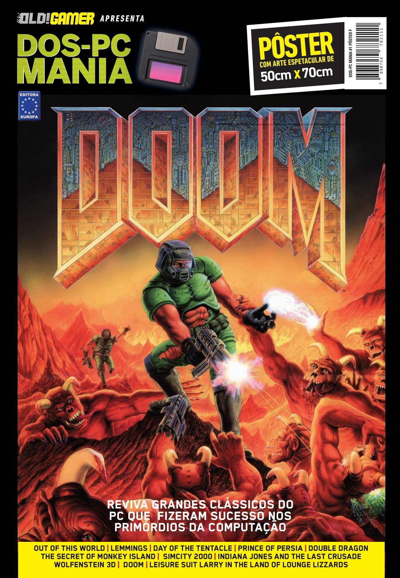 Doom - Superpôster DOS-PC Mania | Amazon.com.br